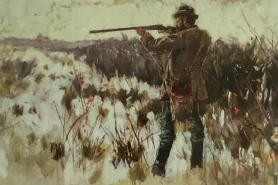 Der Jäger, um 1885