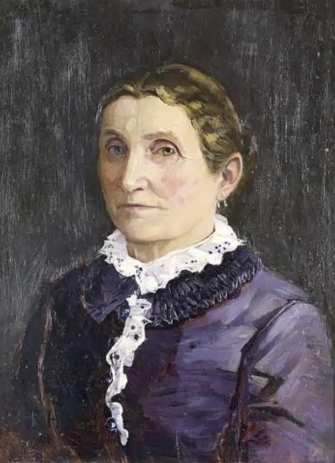 Porträt einer älteren Dame (Mutter des Künstlers ?), 1884