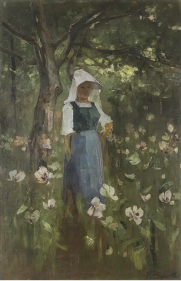 Wendische Bäuerin, 1886