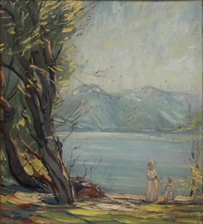 Am Bergsee, 1885