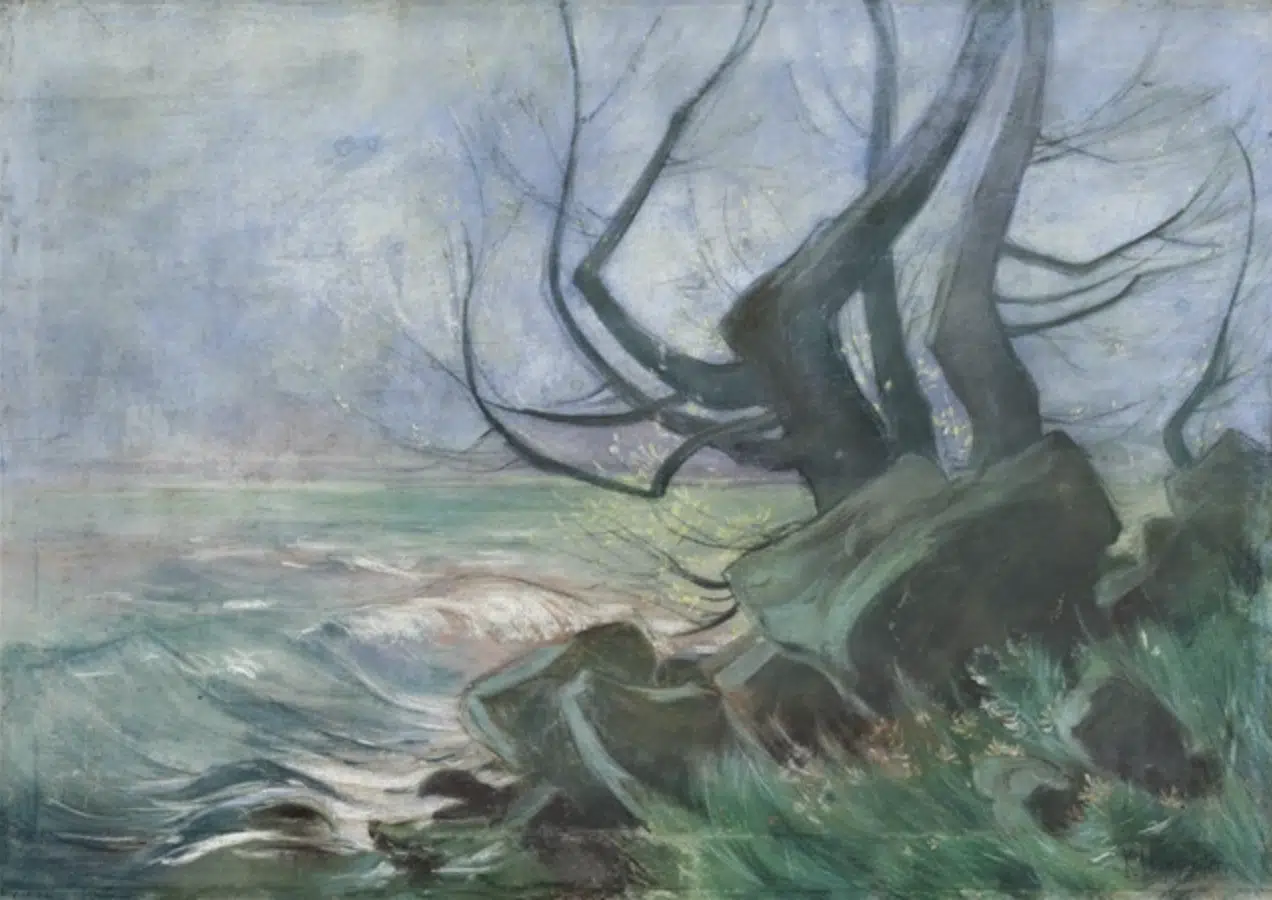 Strandlandschaft an der Ostsee, c.1912