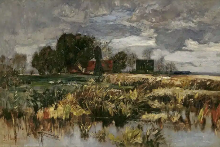 Landschaft mit Mühle, c.1878/80