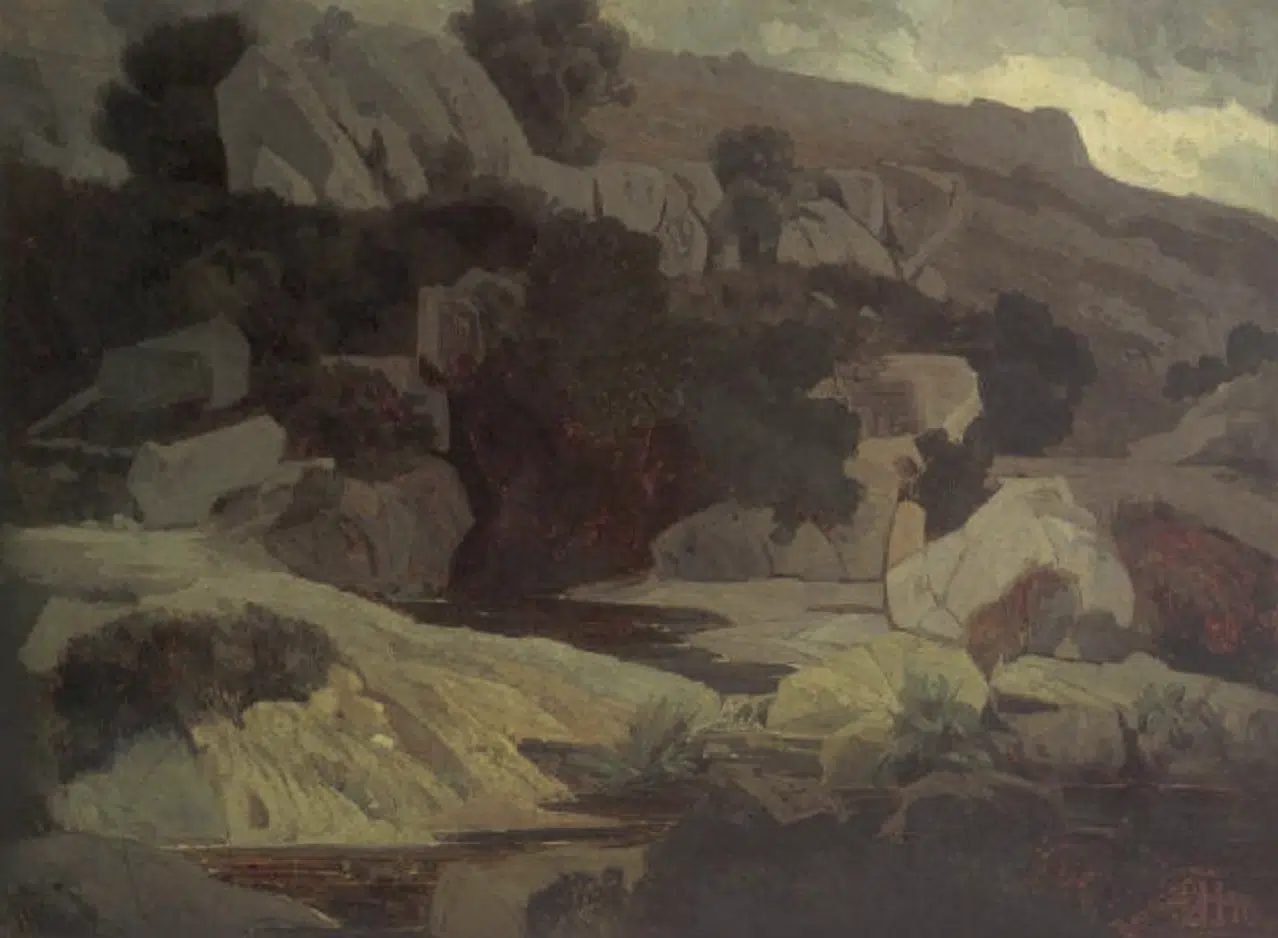 Felsige Landschaft, 1876
