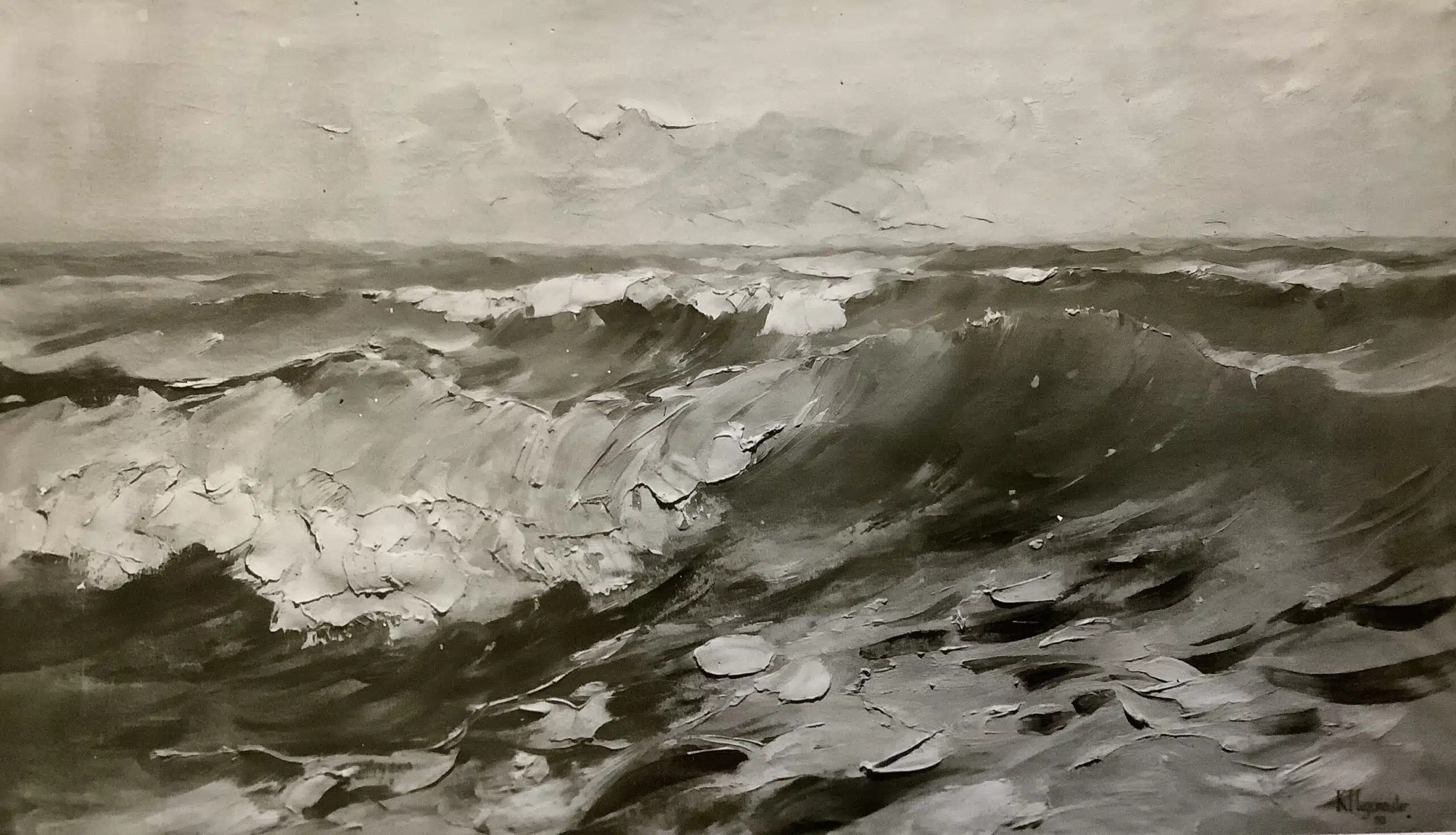 Die brechende Welle, 1913