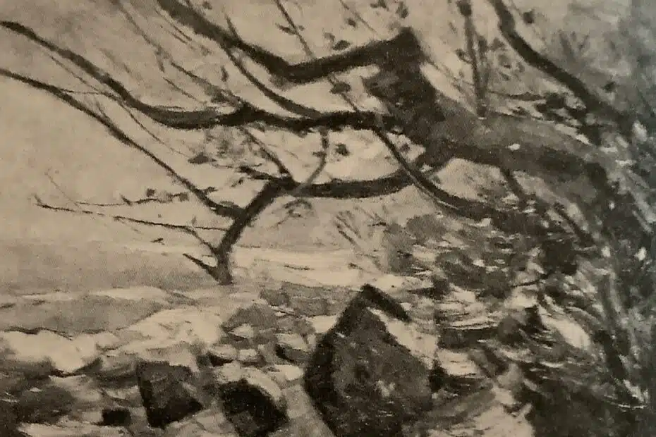Baum am Meeresufer, 1912