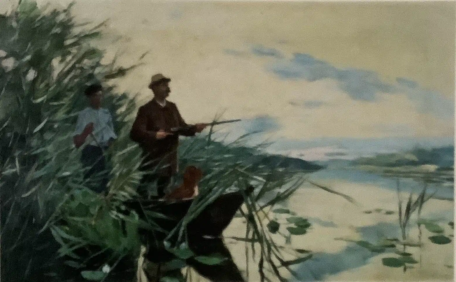 Auf der Entenjagd, 1895