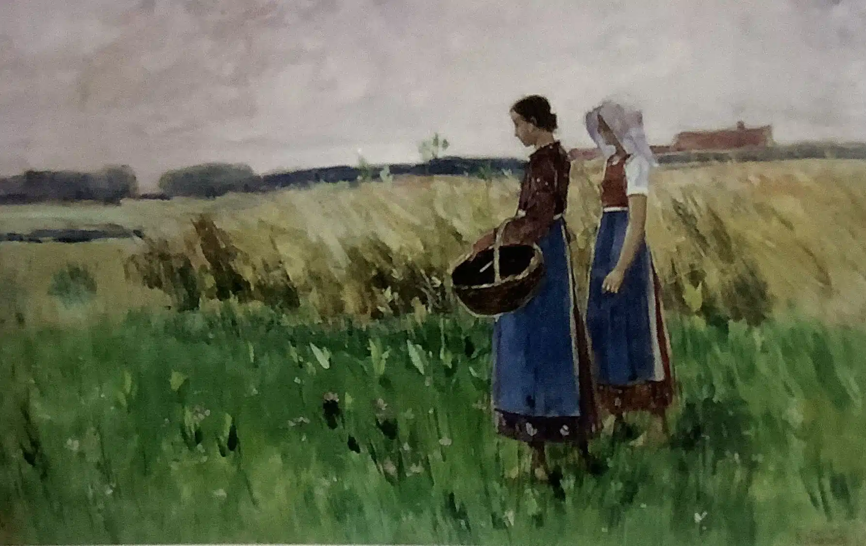Heimweg (Zwei Bäuerinnen am Feldrand), 1886