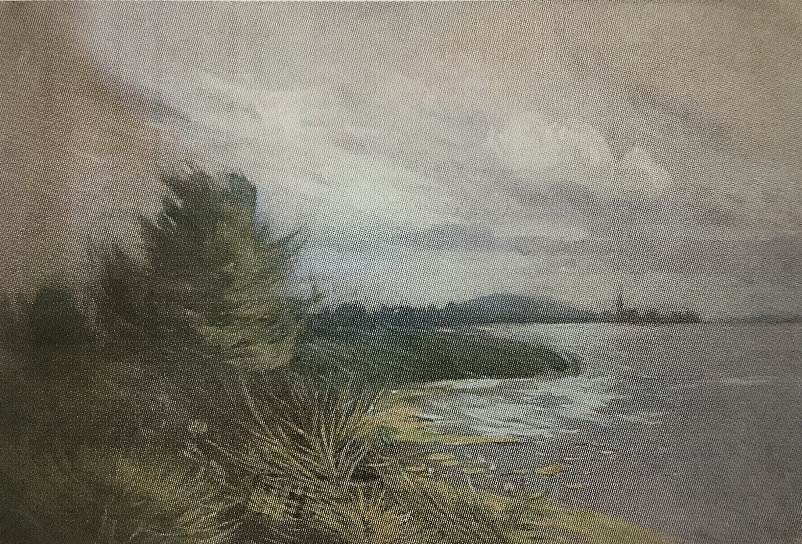 Blick über den Schwielowsee nach Geltow (Kirche von Geltow), um 1894
