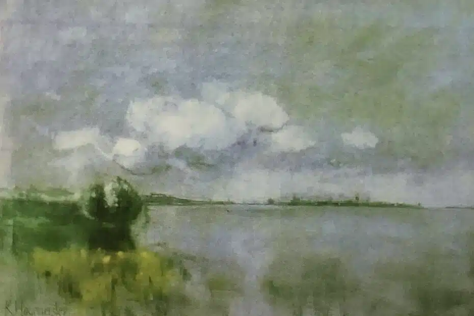Bliick auf Werder II, um 1894