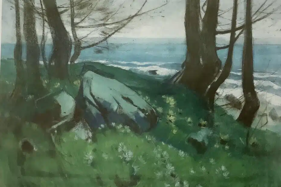 Landschaft auf Rügen, ca. 1911