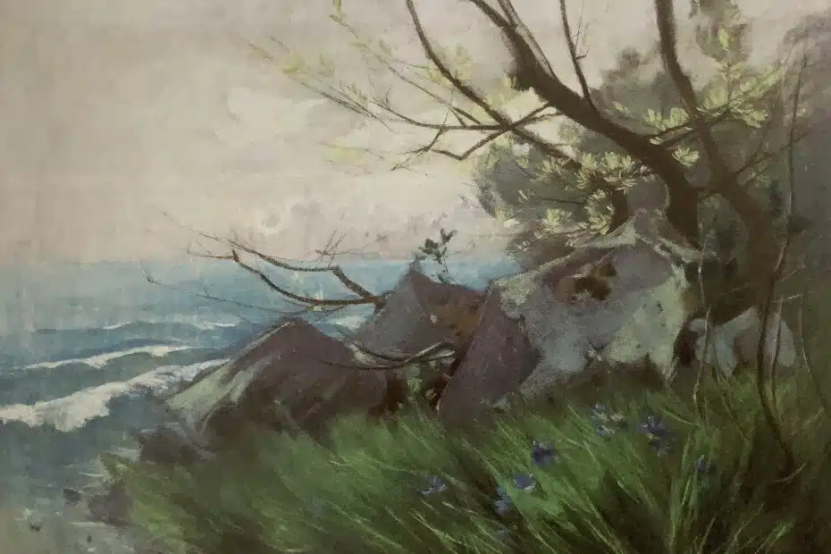 Frühling auf Rügen, ca. 1911