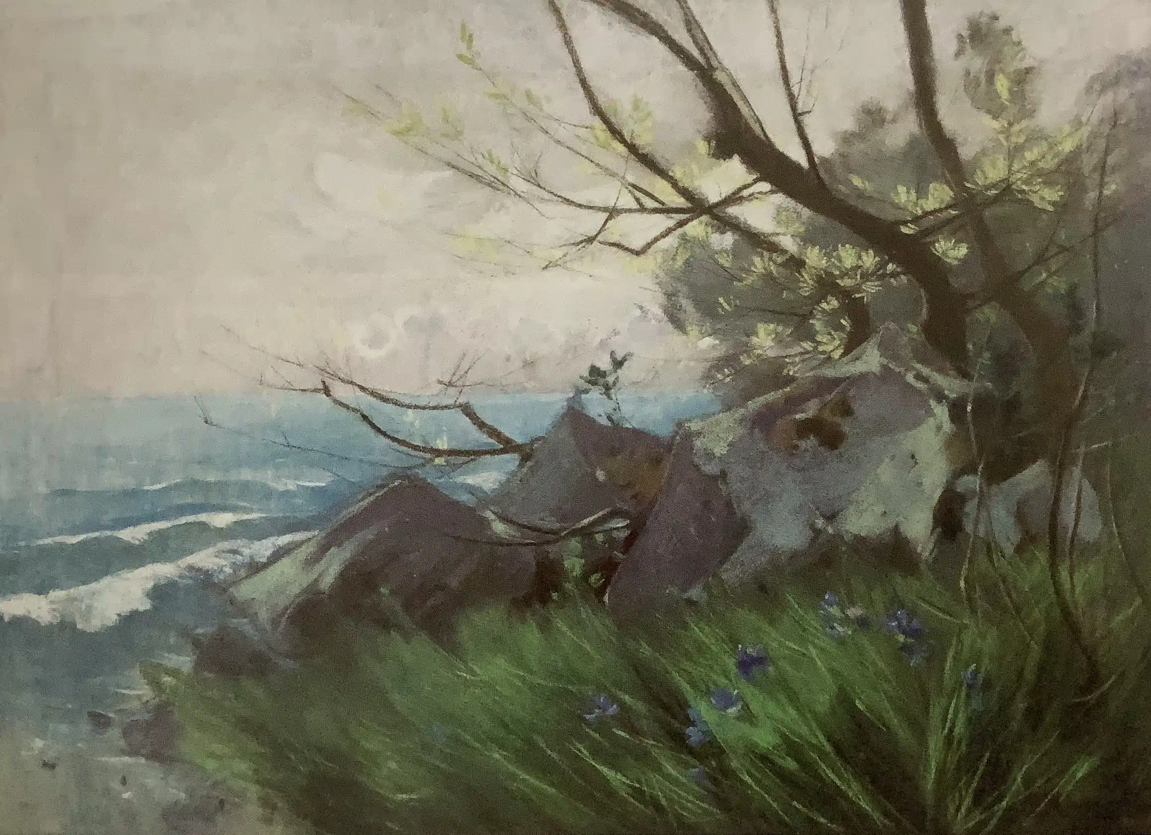 Frühling auf Rügen, ca. 1911