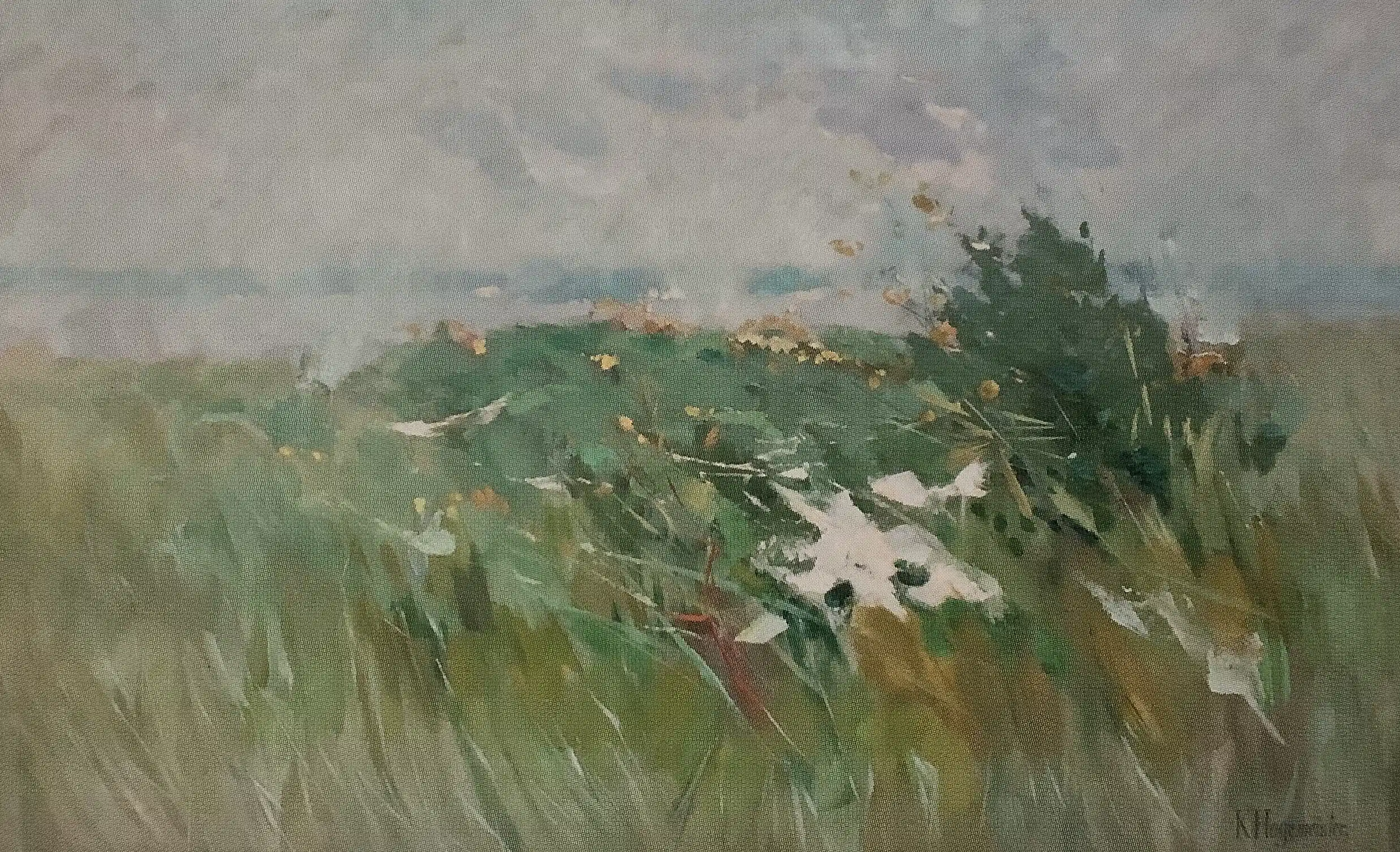 Wiesenlandschaft am Schwielowsee, 1907