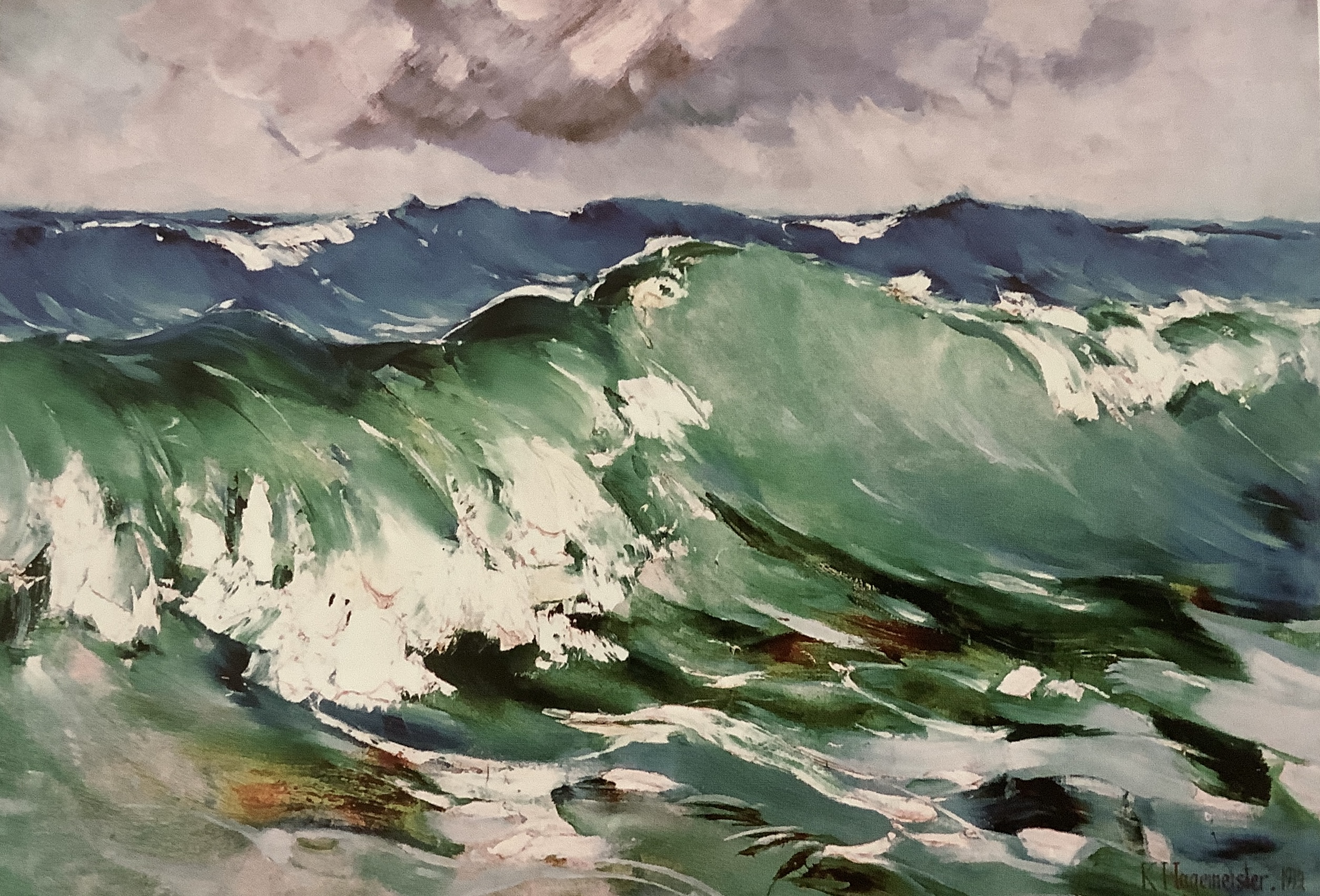 Sturzwelle, 1914