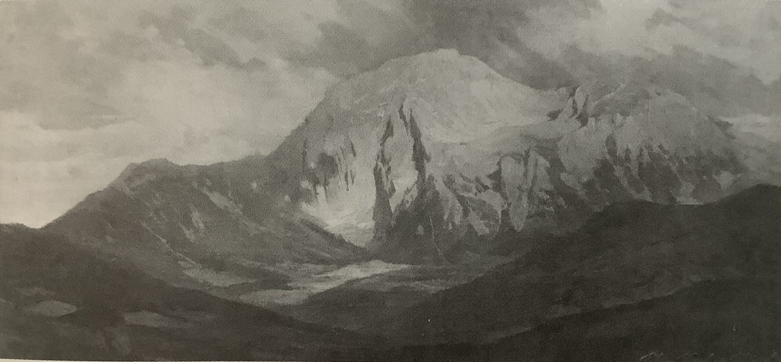 Der hohe Göll, um 1873