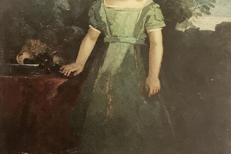 Mädchenbildnis, 1874