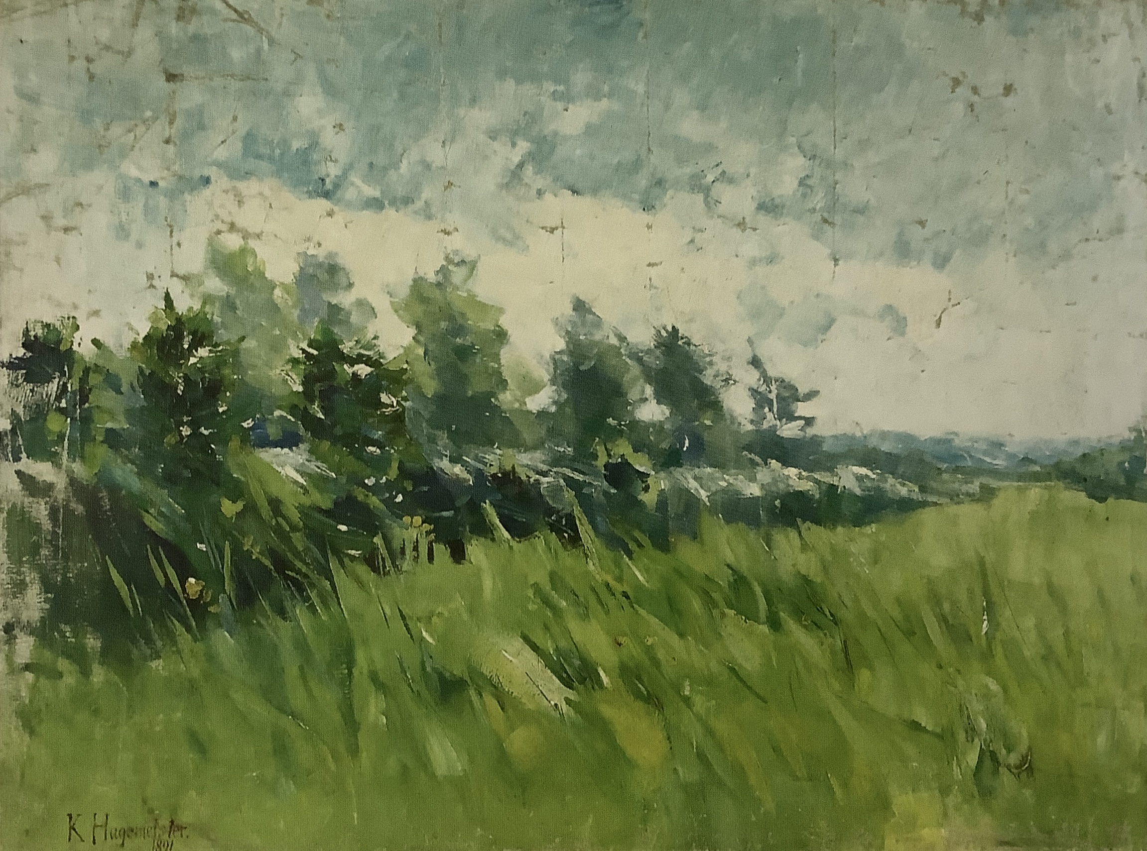 Am Erlenluch, 1891
