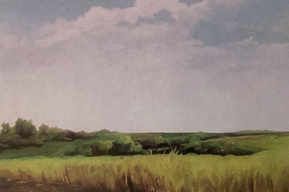 Am Feldrand, um 1886