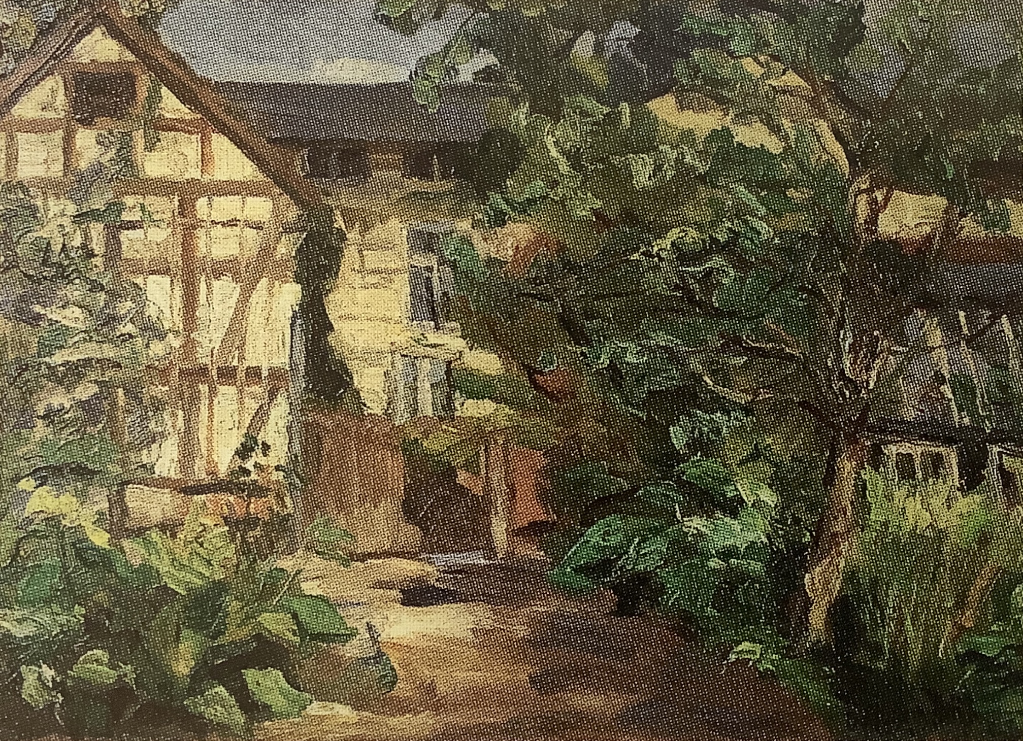 Bauernhaus, um 1883