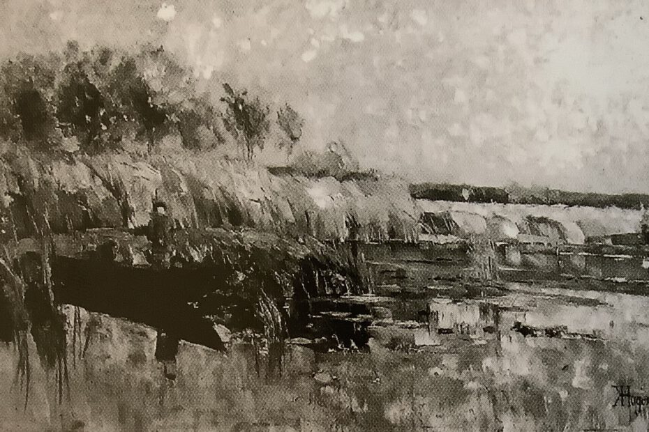 Entenjäger an der Havel, um 1886