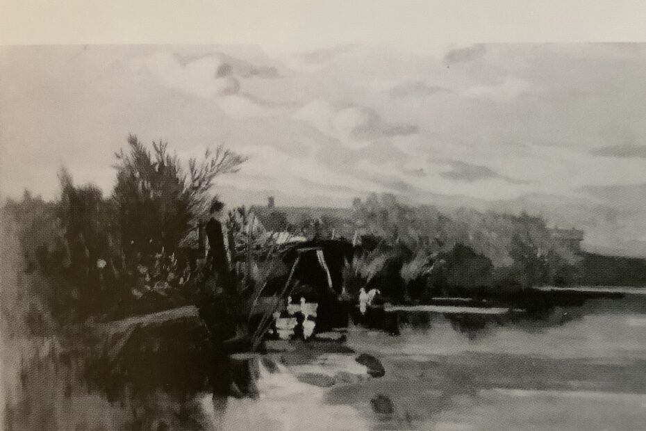 Havellandschaft - Herbstlandschaft, um 1880