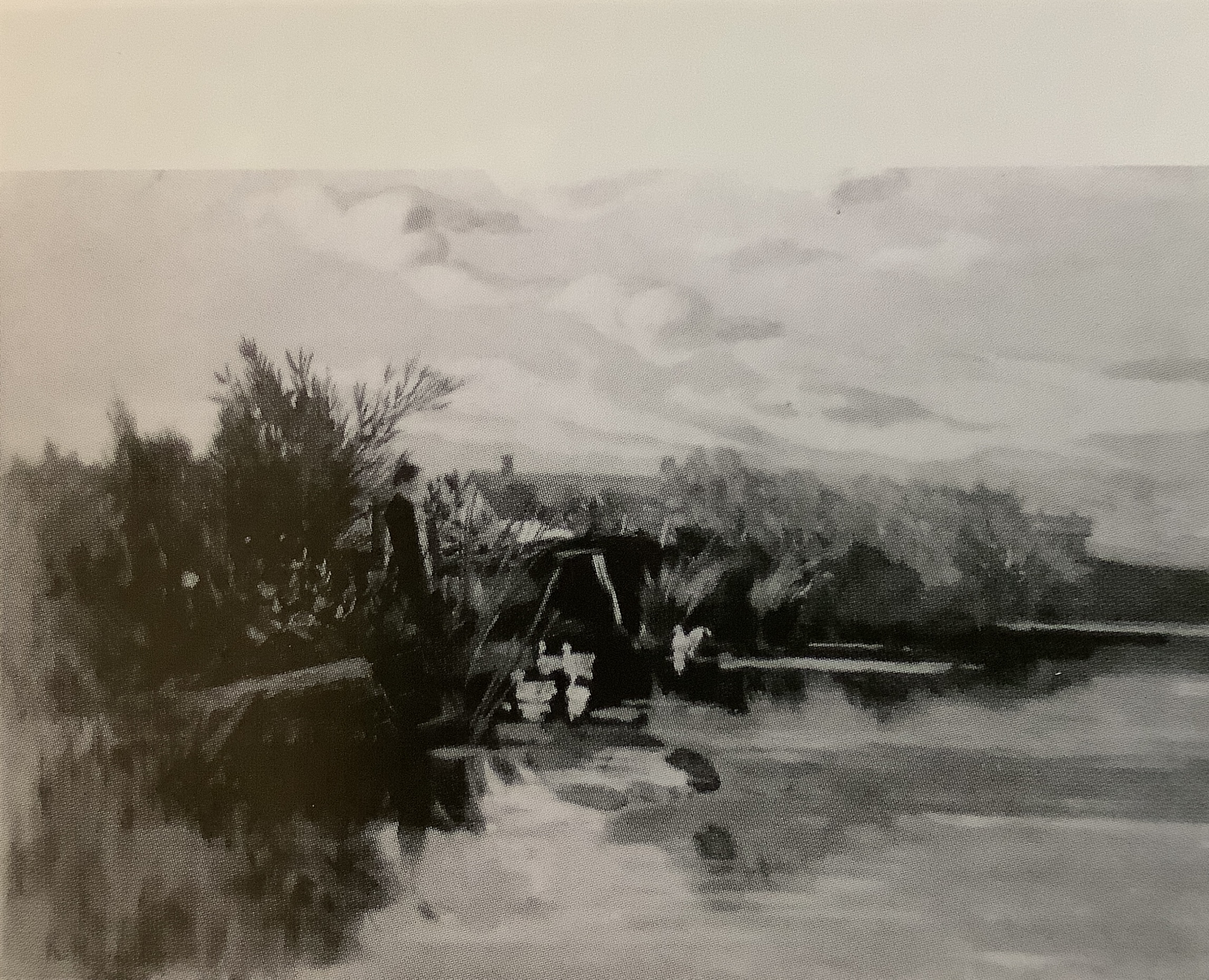 Havellandschaft - Herbstlandschaft, um 1880