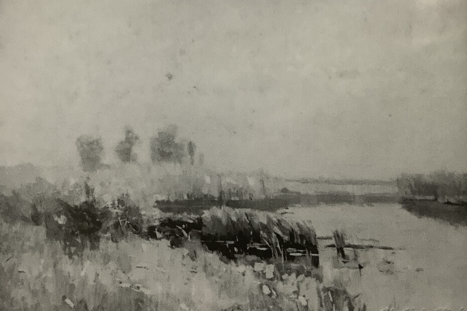 Herbst an der Havel, Geltow bei Werder, um 1893