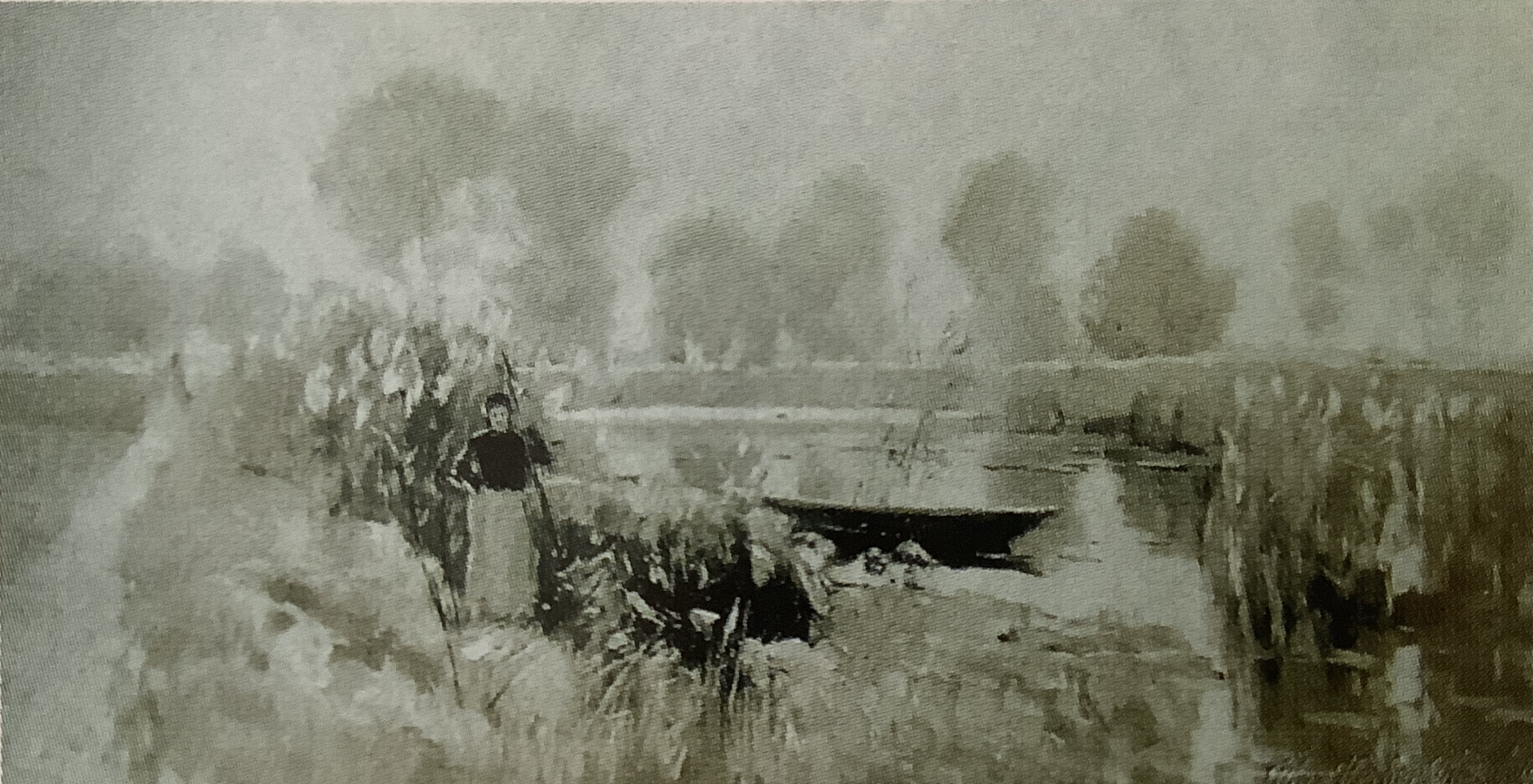 Herbst an der Havel, um 1881