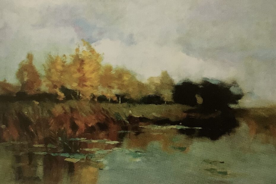 Herbstlandschaft am Schwielowsee, um 1893