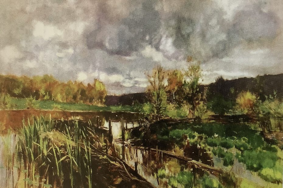 Herbstlandschaft, um 1885