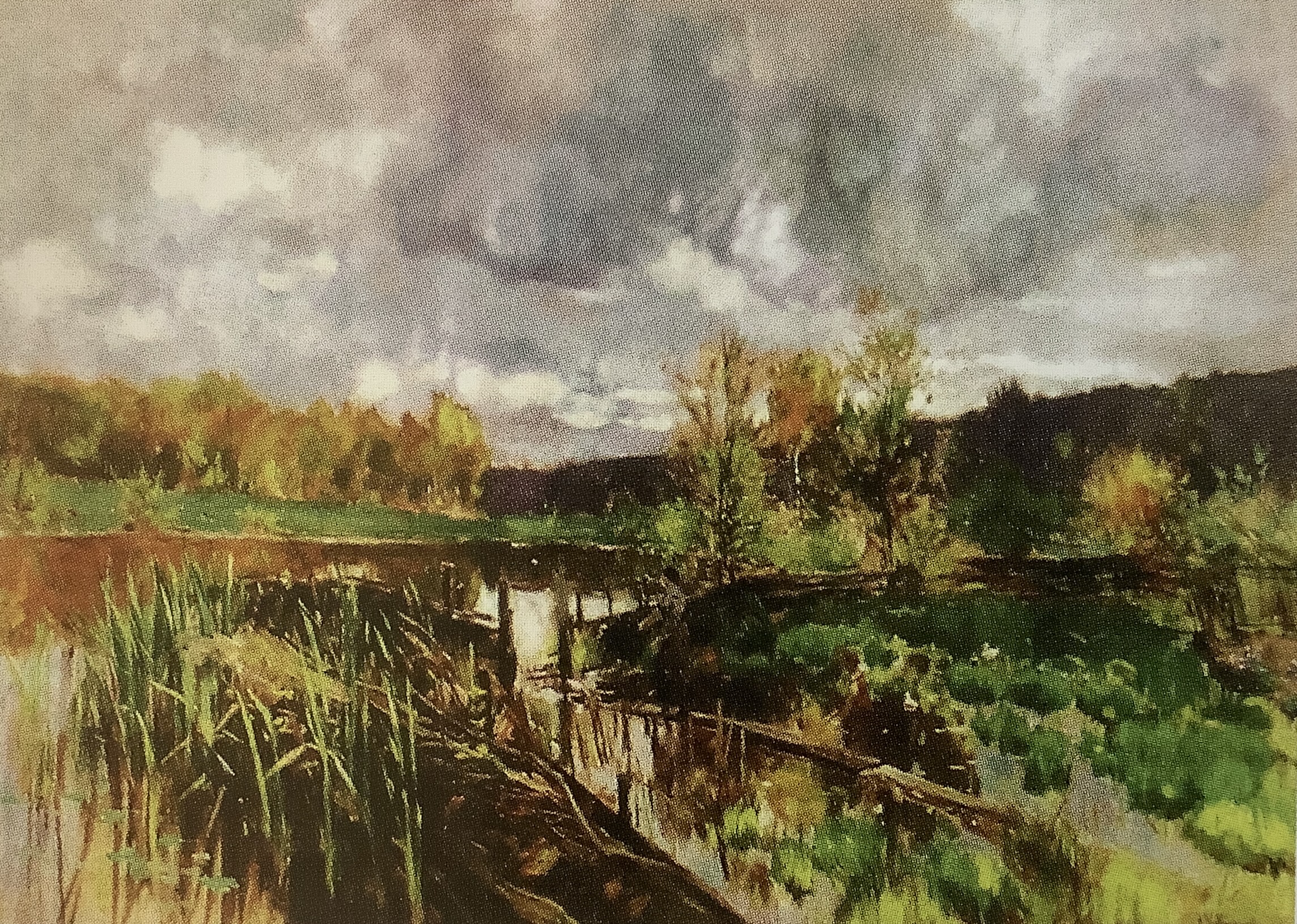 Herbstlandschaft, um 1885