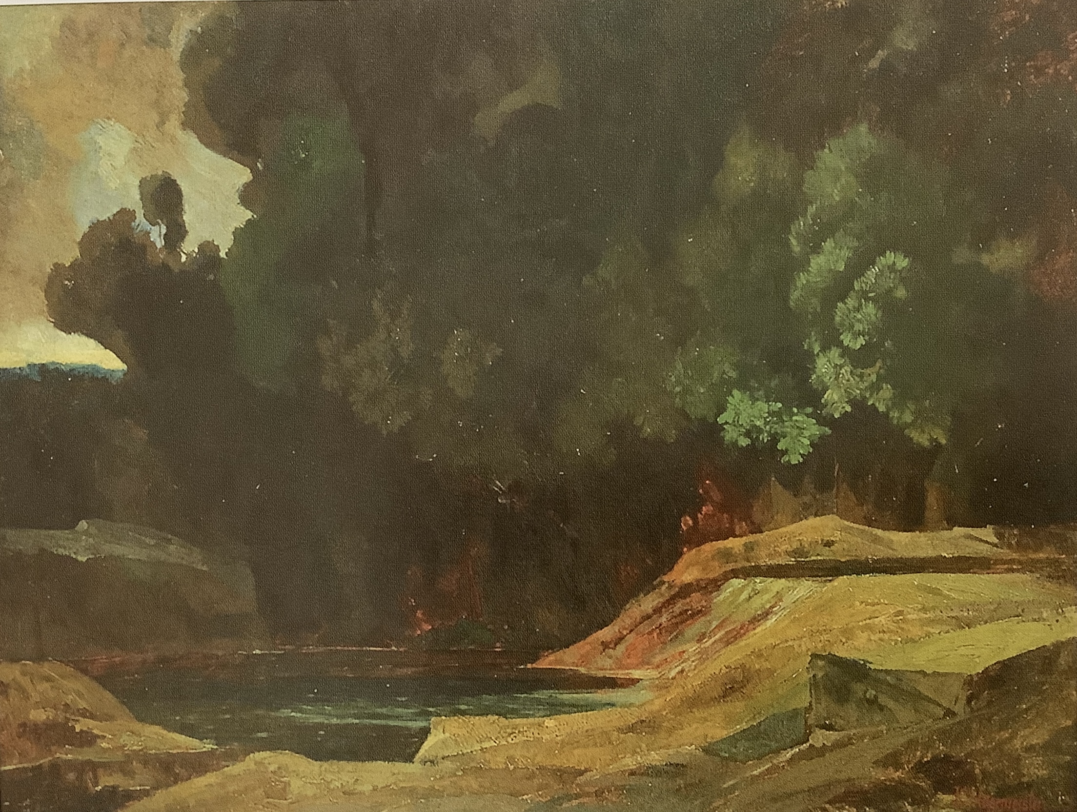 Waldquelle, um 1876
