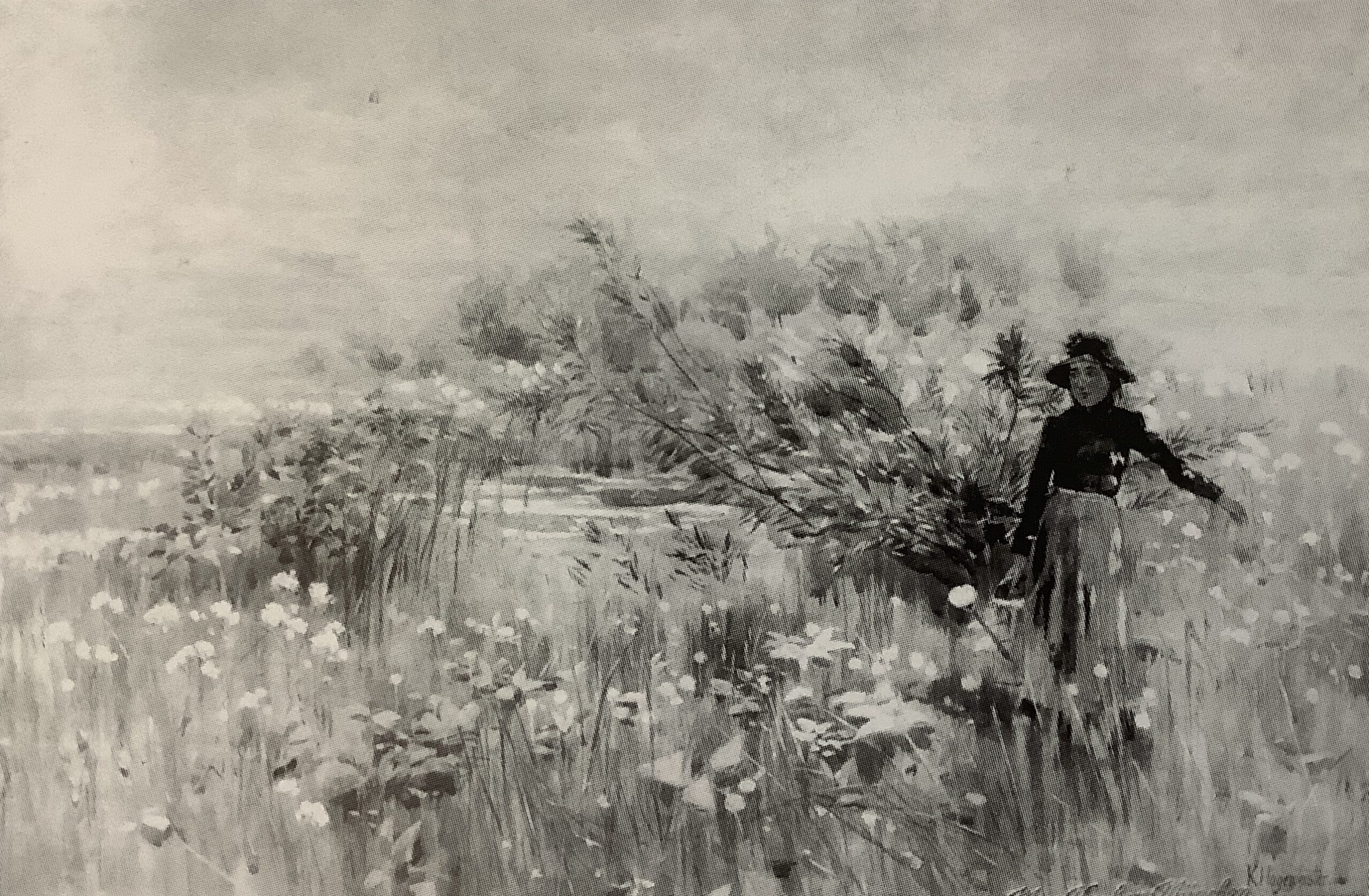 Mädchen beim Wasserholen, um 1885