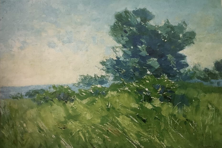 Märkische Seelandschaft, um 1891
