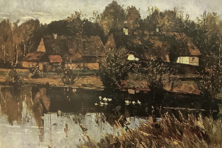 Motiv an der Havel - Havellandschaft, um 1884