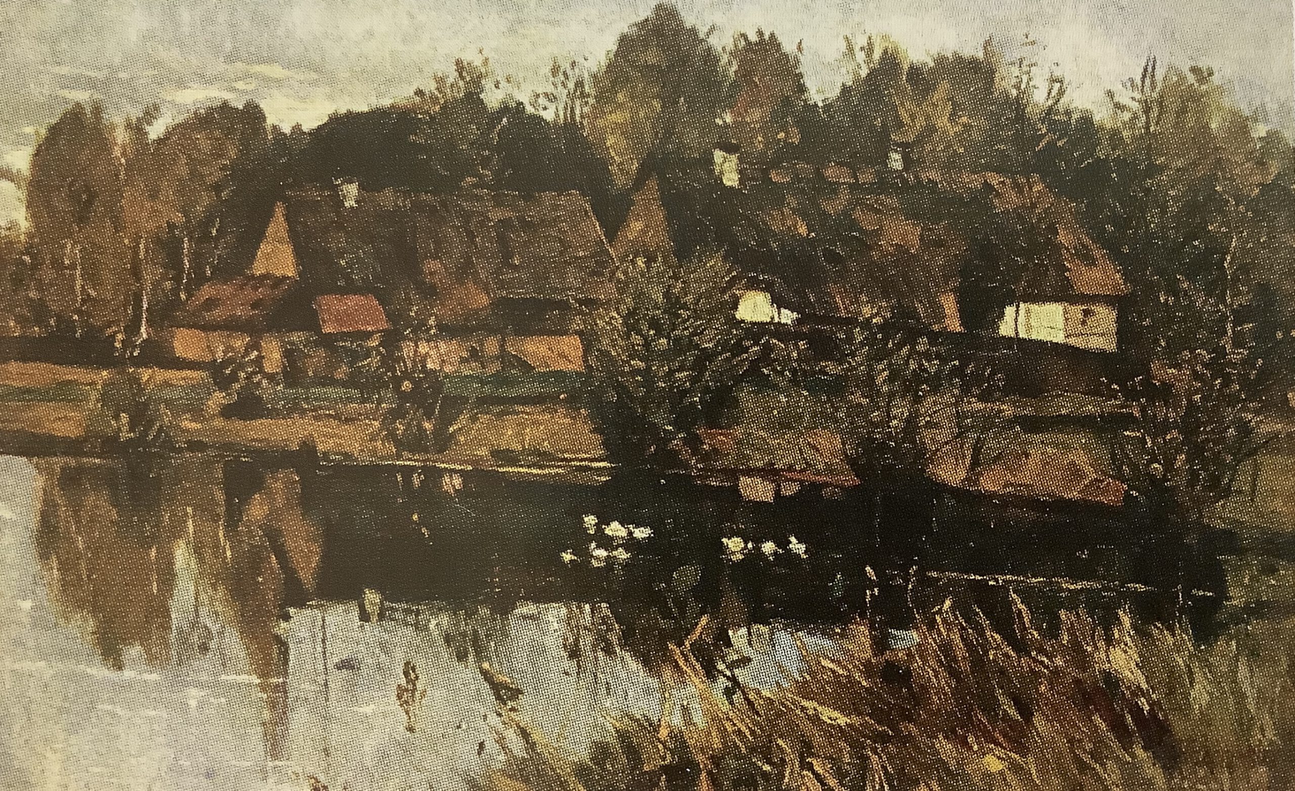 Motiv an der Havel - Havellandschaft, um 1884