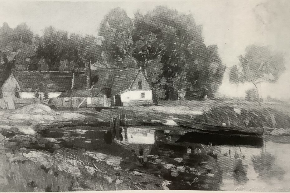 Motiv bei Werder, um 1892