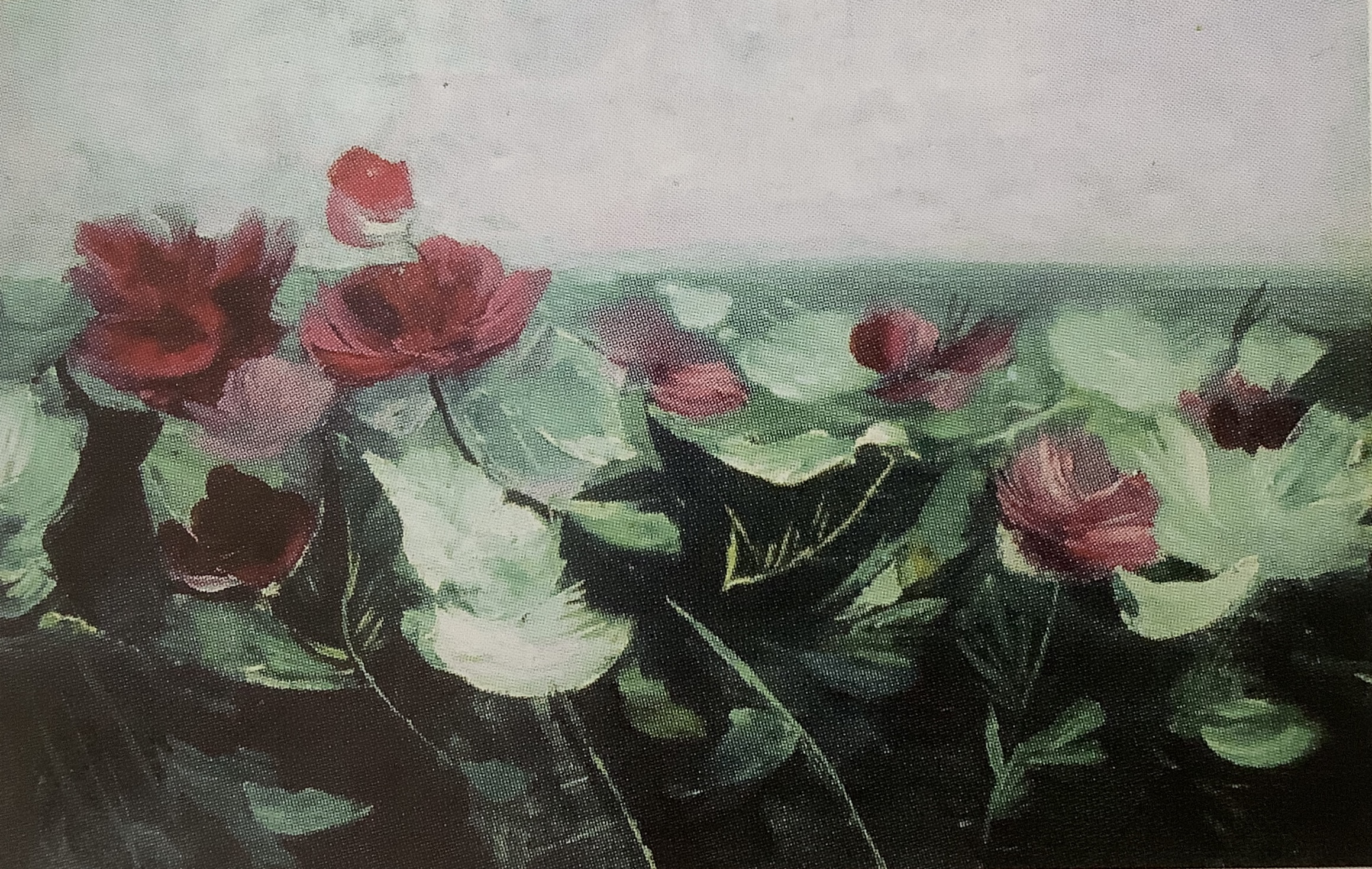 Wasserrosen, um 1881