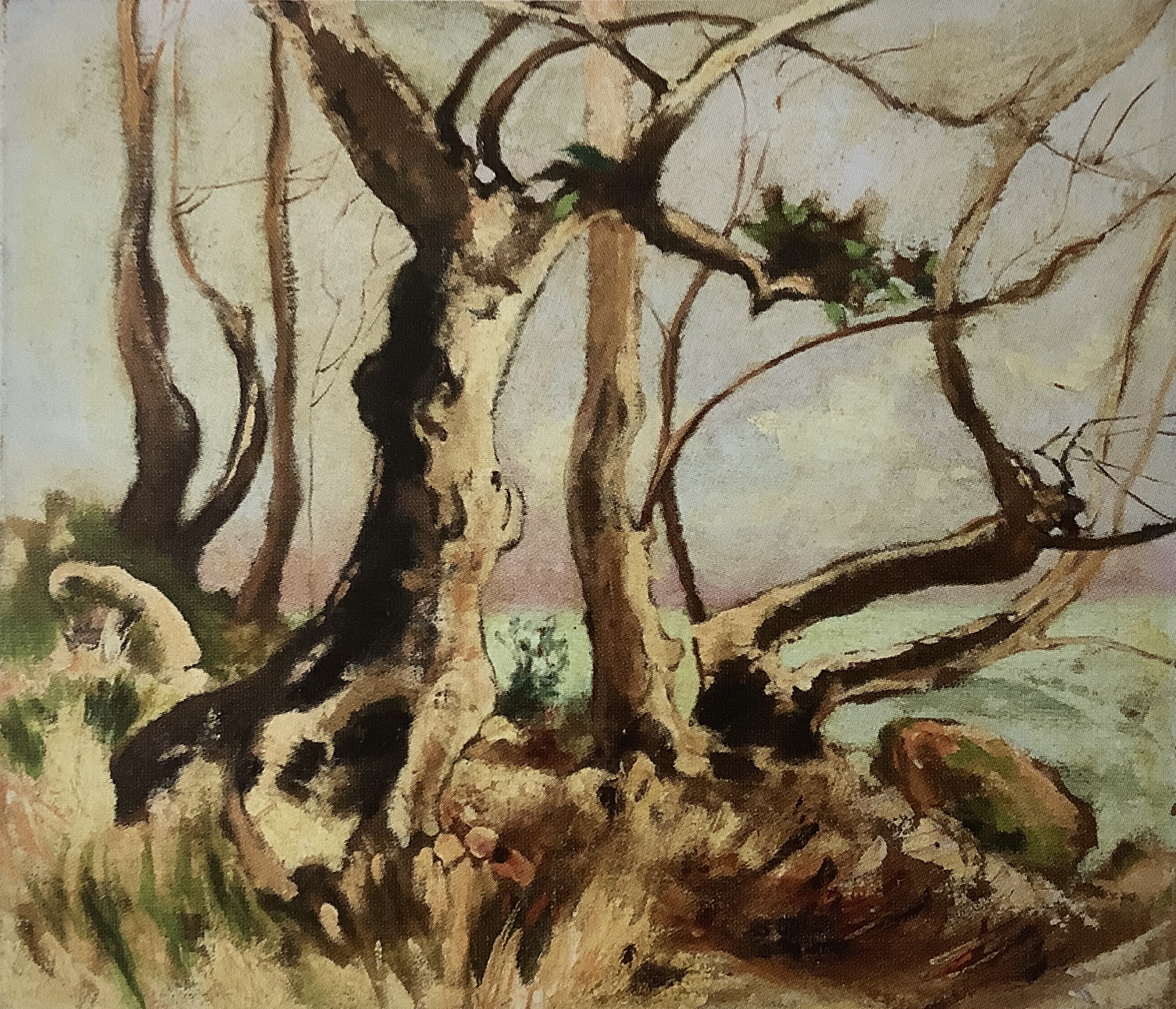 Baumstudie, um 1913