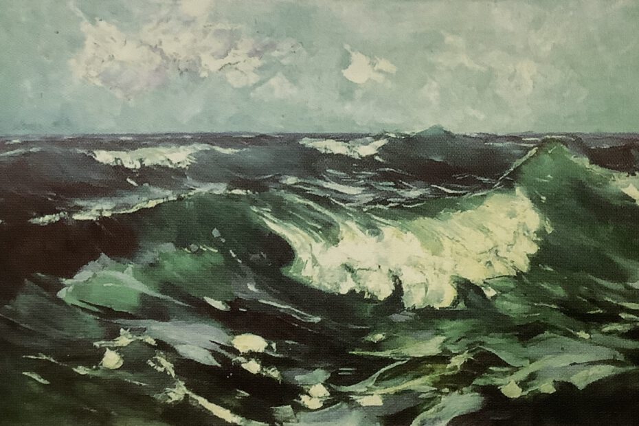Bewegtes Meer II, um 1913