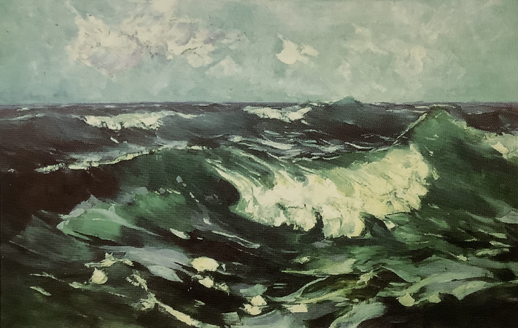 Bewegtes Meer II, um 1913