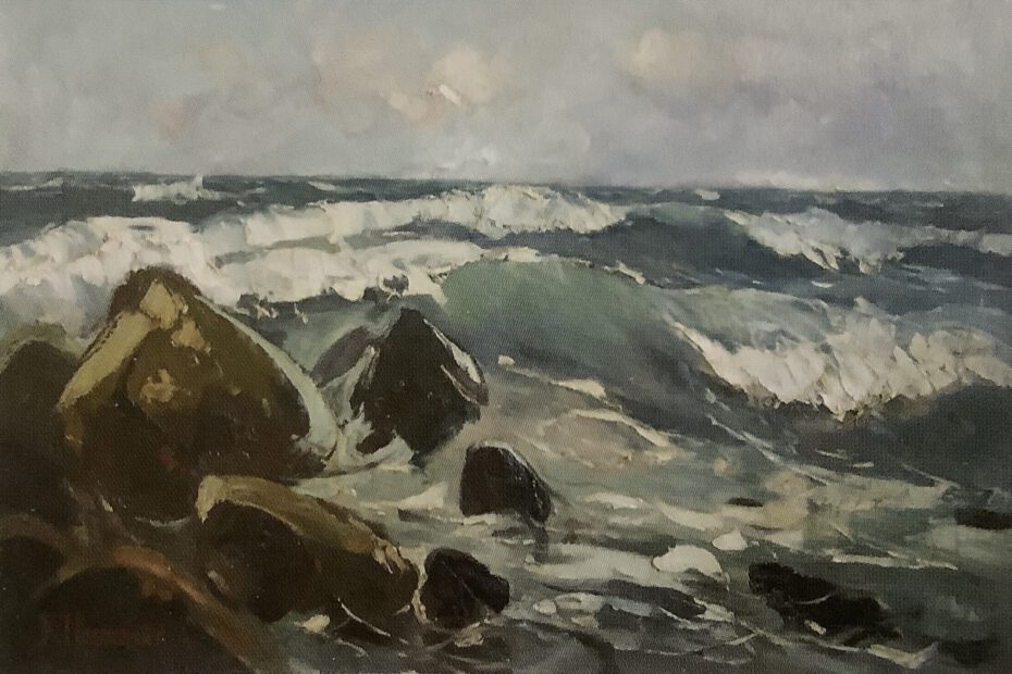 Bewegtes Meer, um 1913