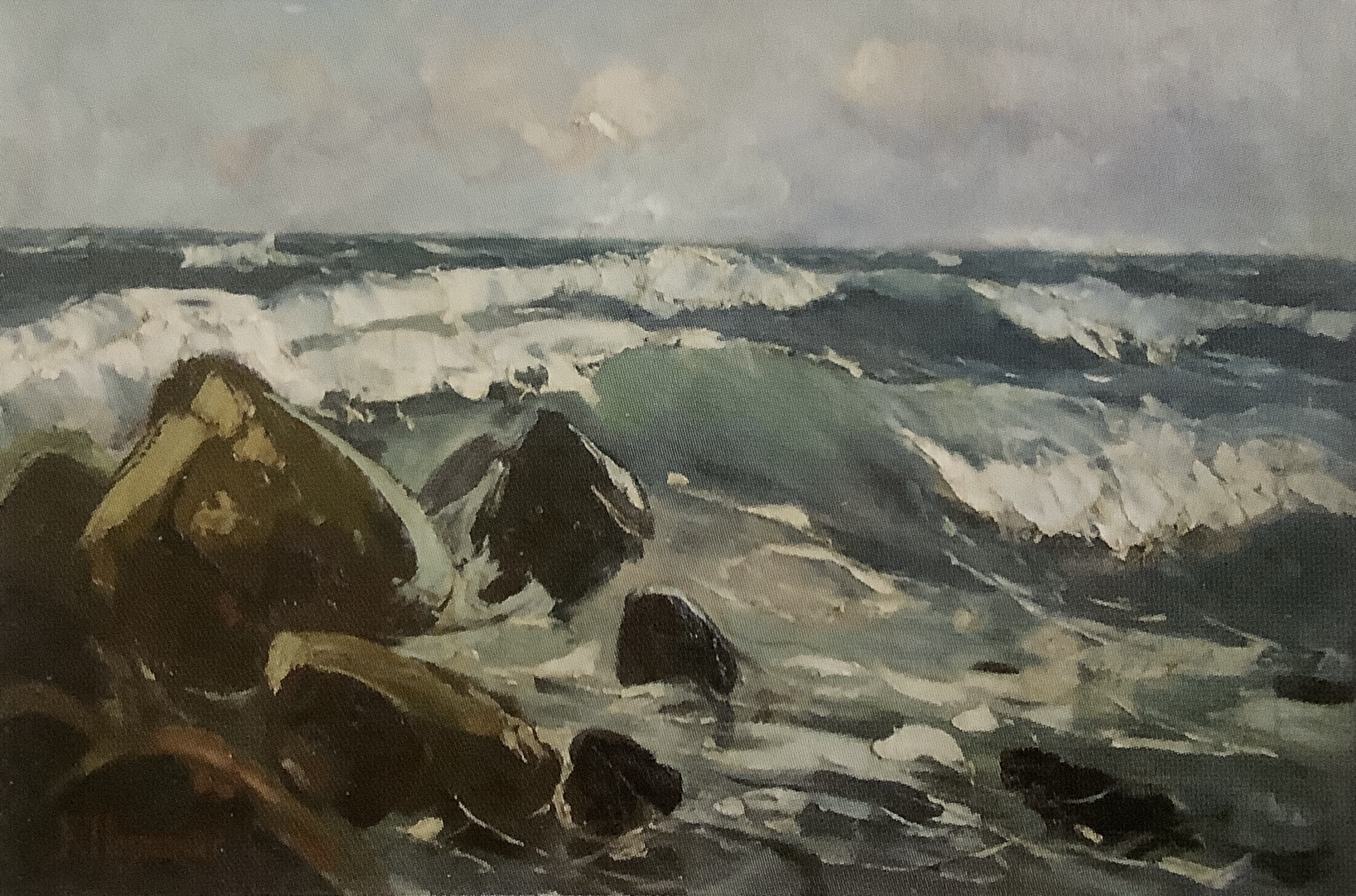 Bewegtes Meer, um 1913