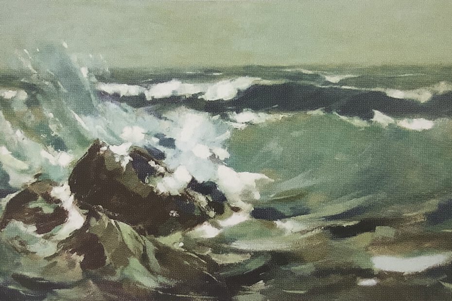 Brandende Meereswoge, um 1911