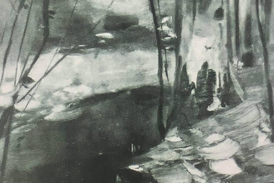 Buche im Winter, 1912