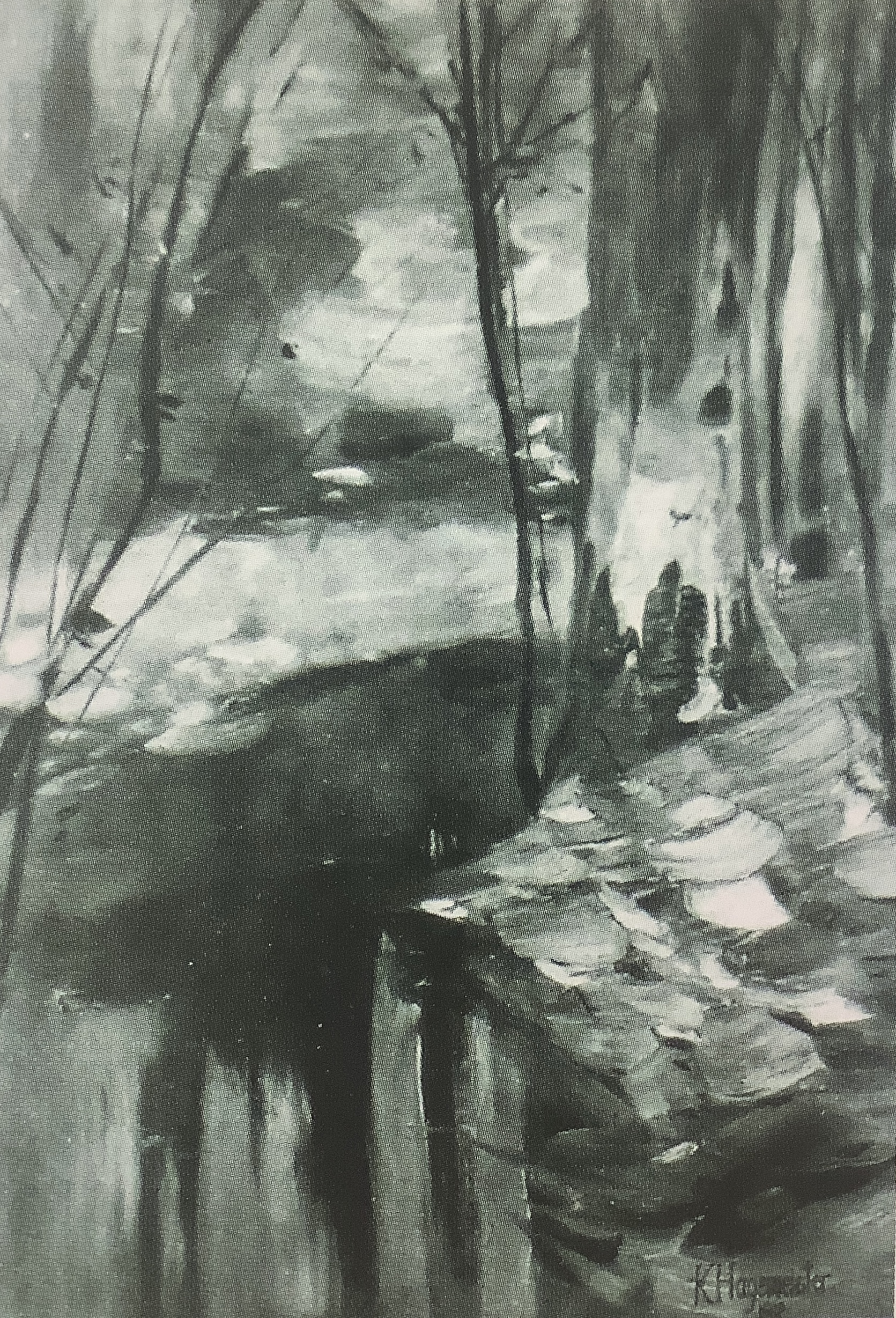 Buche im Winter, 1912