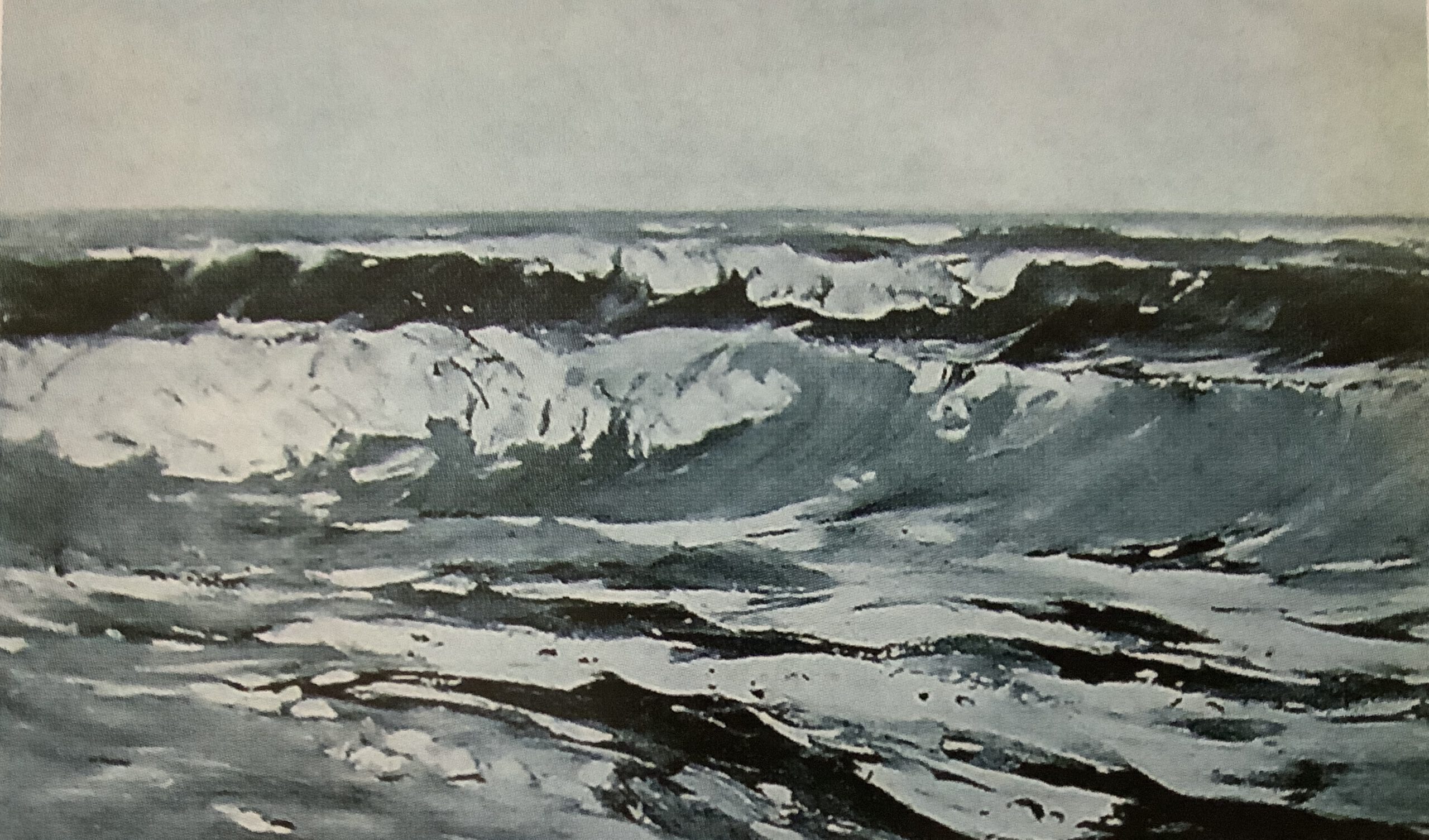 DIe Ostsee bei Swinemünde, um 1907 DIe Ostsee bei Swinemünde, um 1907