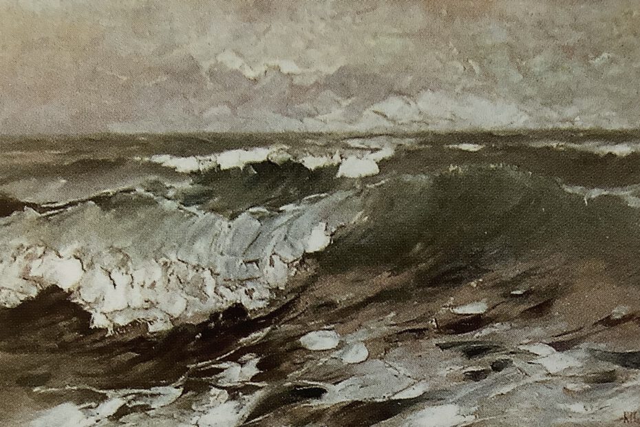 Die See bei Rügen, 1913