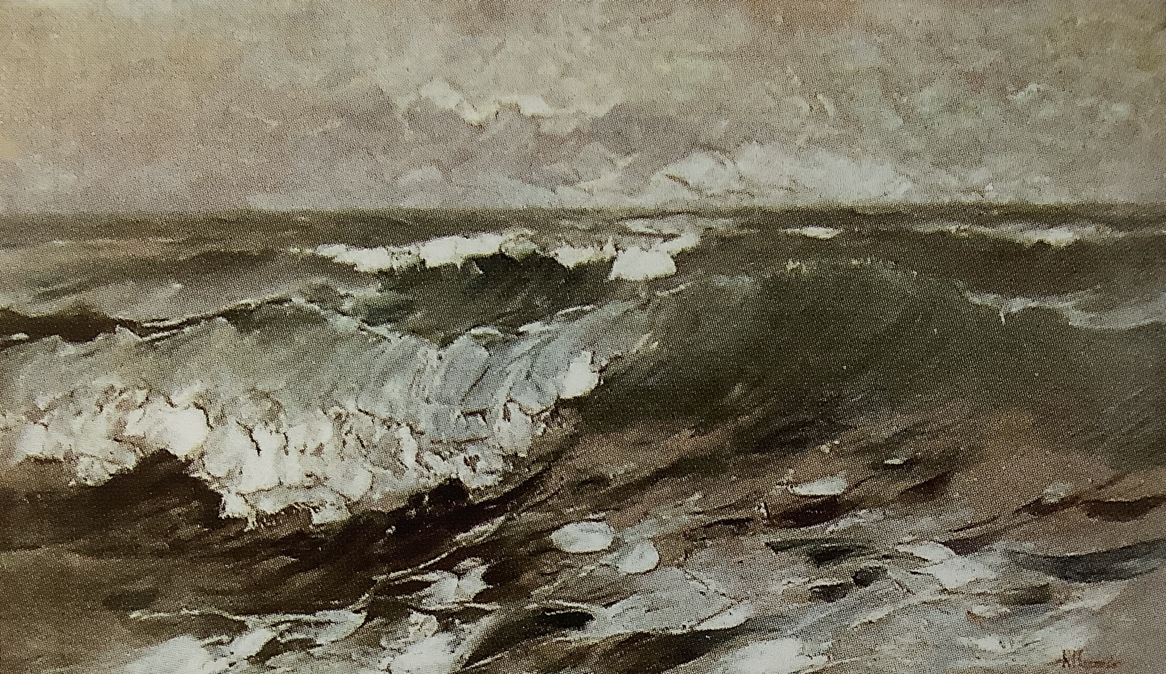 Die See bei Rügen, 1913