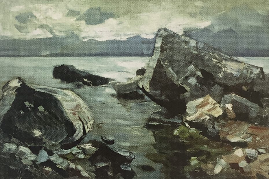 Felsige Meeresküste, 1908